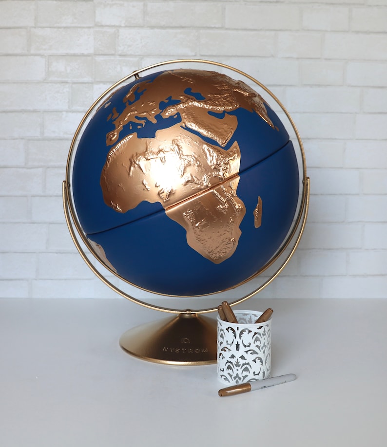 Wedding Guest Globe Custom XL 16 Wedding Globe Limited Availability Great for Large Weddings Guestbook Globe Travel, Adventure image 1