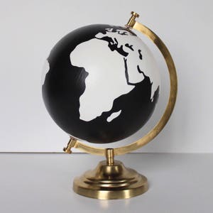 Custom Wedding Globe Perfect for Wedding Guestbook or Centerpiece Custom Colors and Quote or Names Hand Painted 8 Diameter image 7