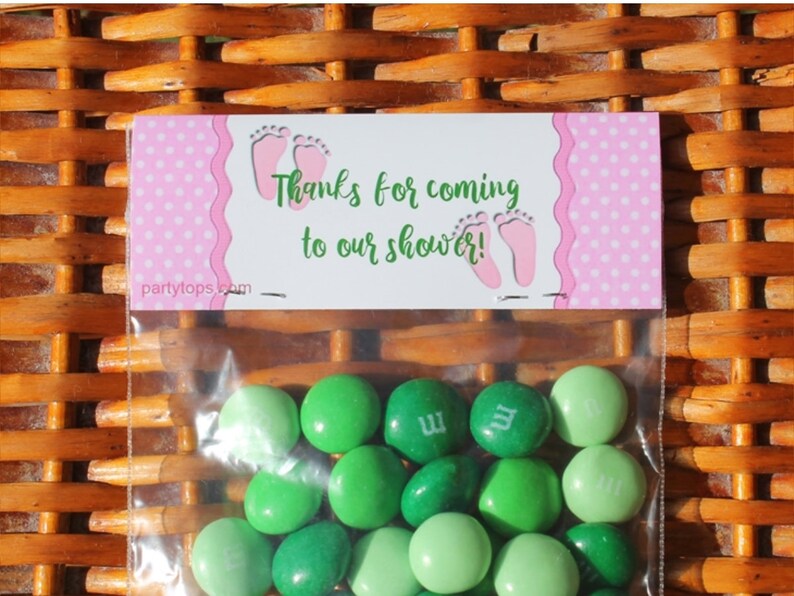 Twins Baby Shower Favors Party Tops Treat Bags Twins Etsy