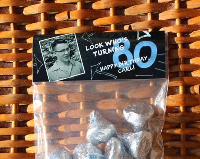 80th Birthday Favor 80th Birthday Custom 80th Favors Etsy