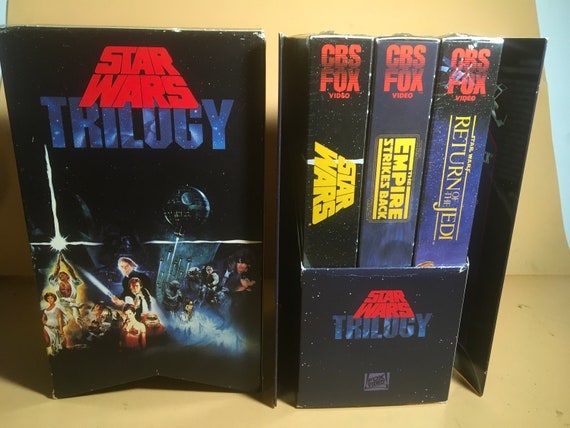 Star wars 2025 vhs set