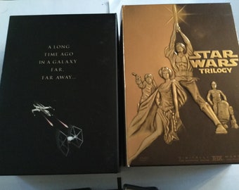 Vintage Star Wars Movies - Trilogy DVD Collection & Bonus DVD Gold Set