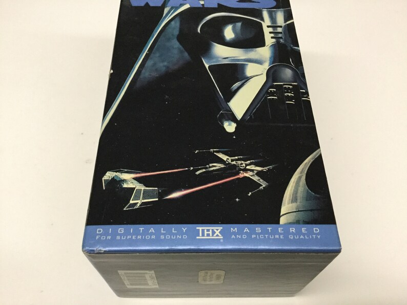 Vintage Star Wars VHS Trilogy Tapes Movies Empire Strikes Etsy