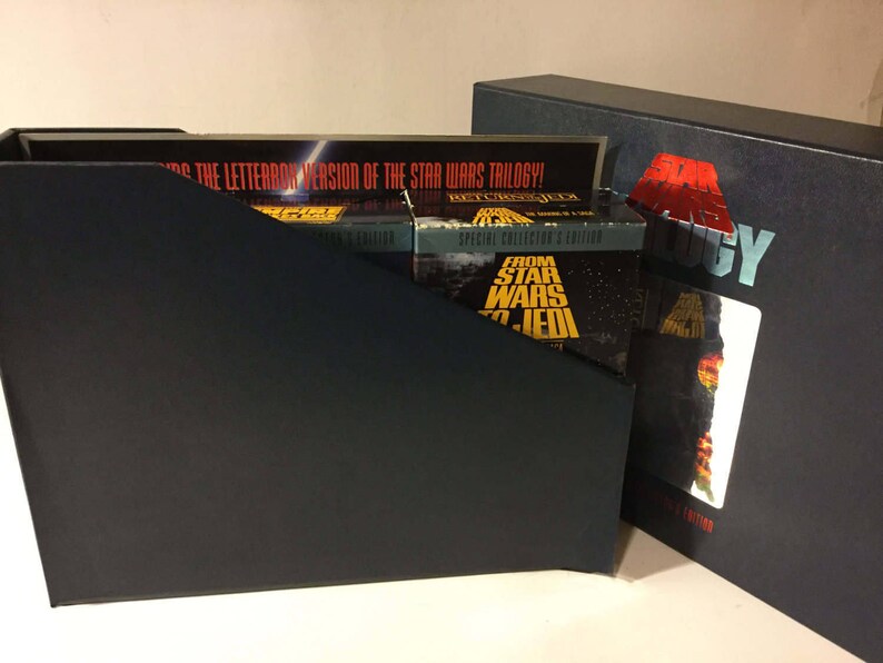 star wars trilogy vcr set