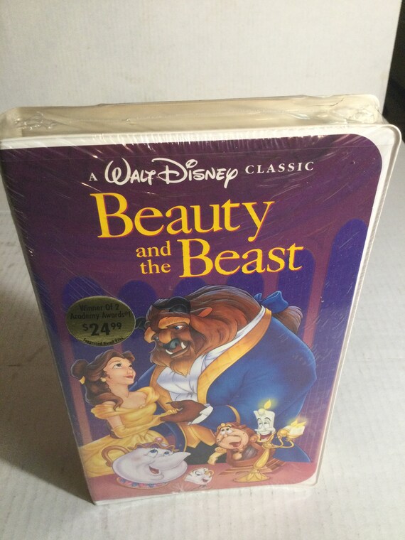 Disney Beauty and the Beast Deluxe Black Diamond Collectors Box VHS in