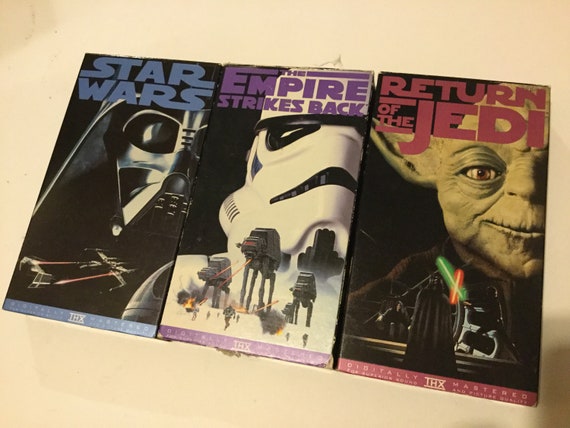 star wars vhs box set 1995