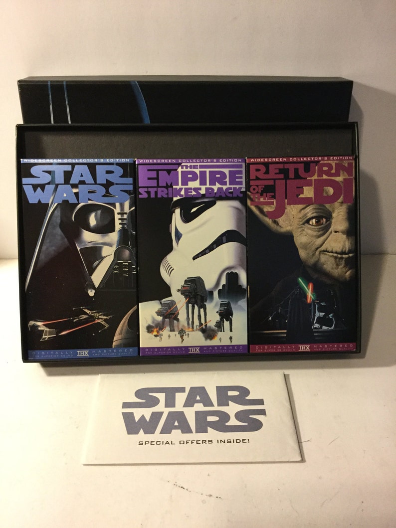 vhs star wars collection