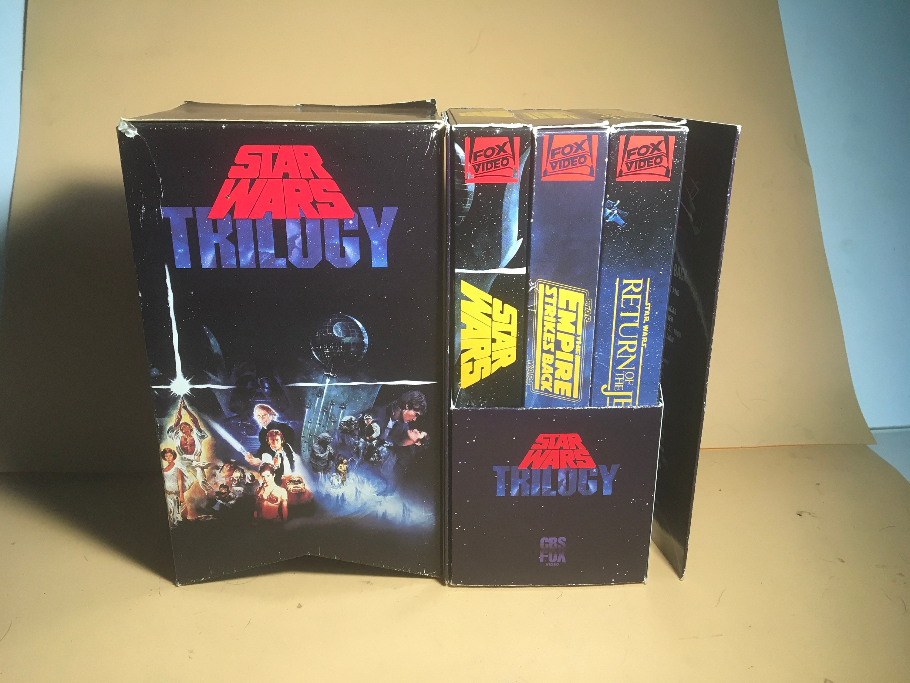 Star wars original vhs box set deals