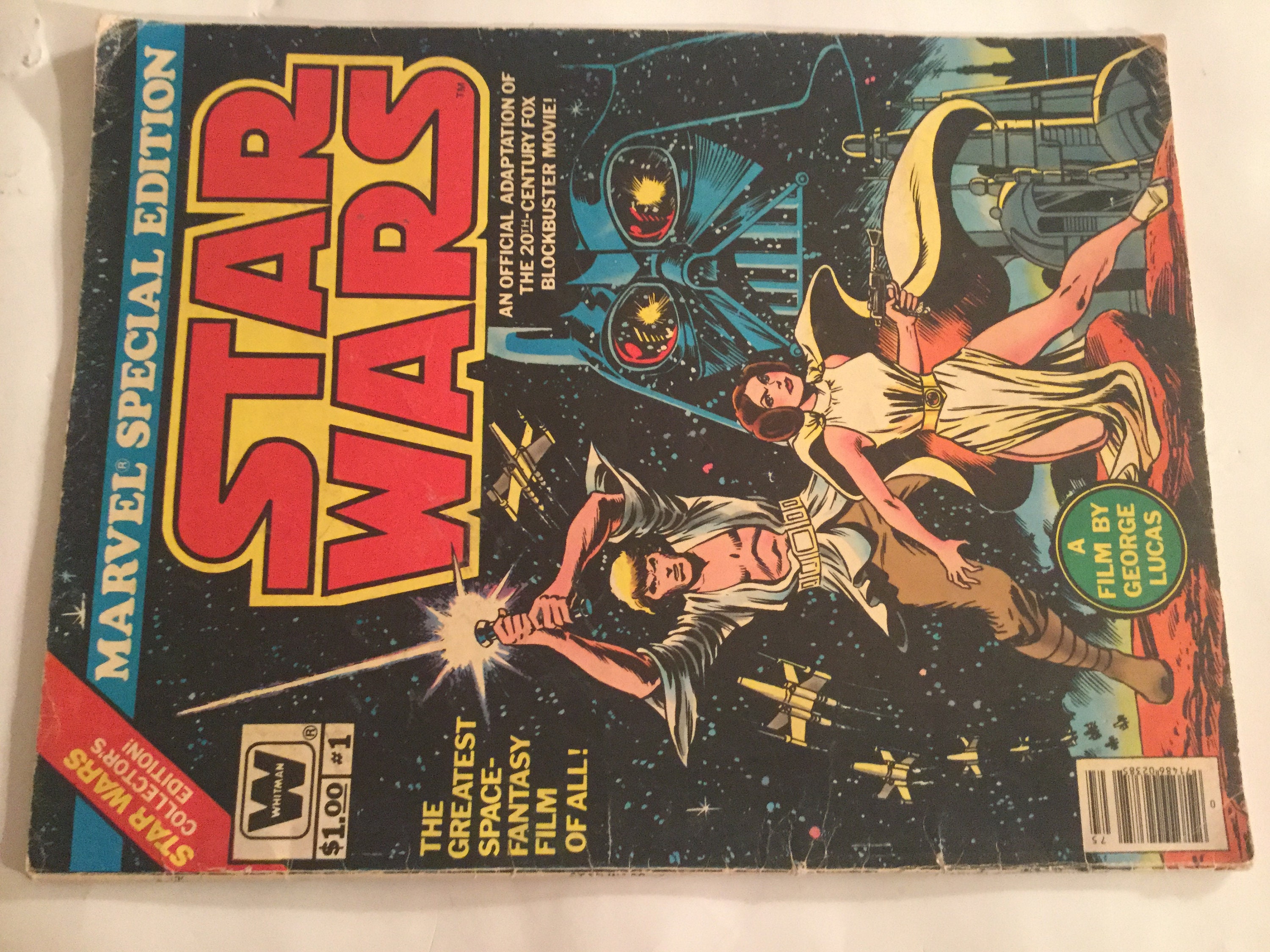 1977 Vintage 1 Star Wars Giant Comic Volumen 1 Número 1 Etsy