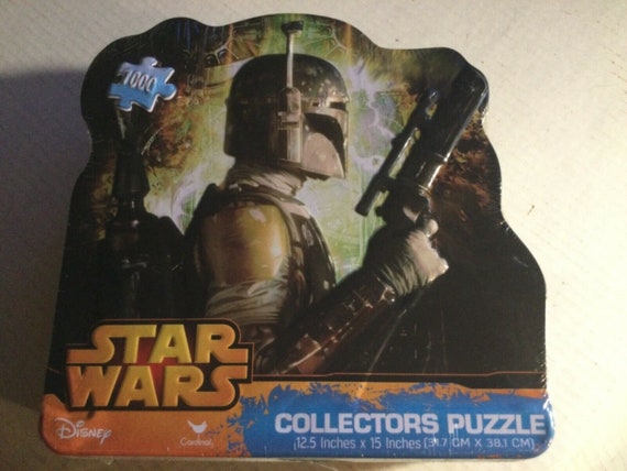 Disney Star Wars Collector's Boba Fett Jigsaw Puzzle 1000 Piece
