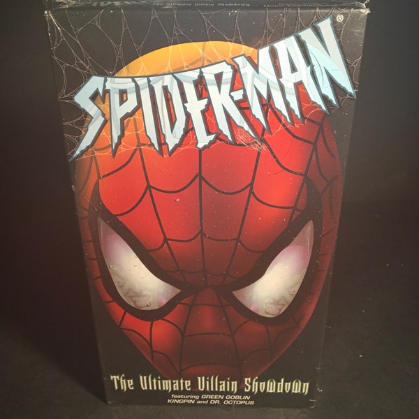 Spider-Man VHS Tape Factory Sealed New - cut out in plastic