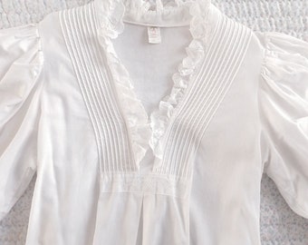 Cotton Ruffle Top