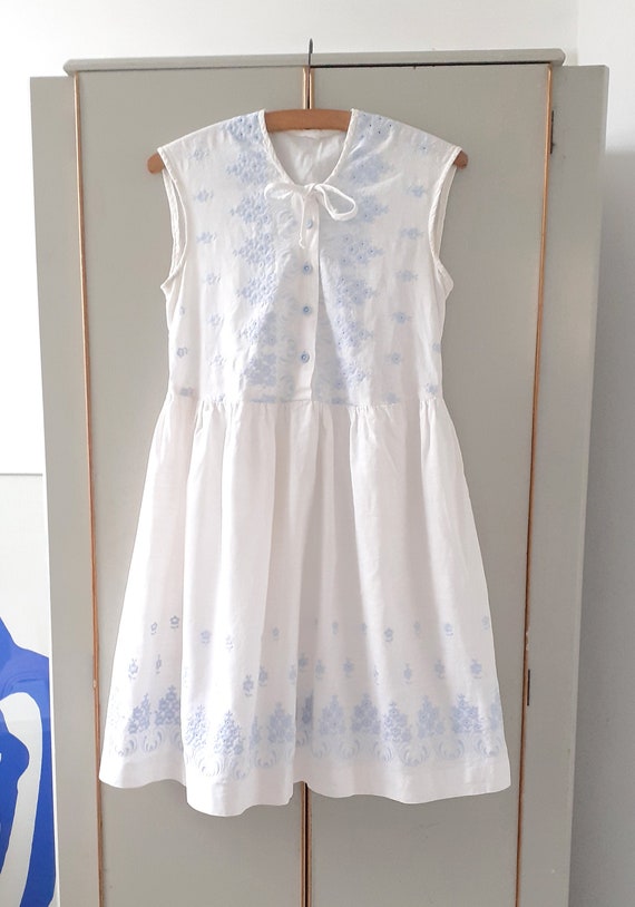 Broderie Anglaise Babydoll Dress