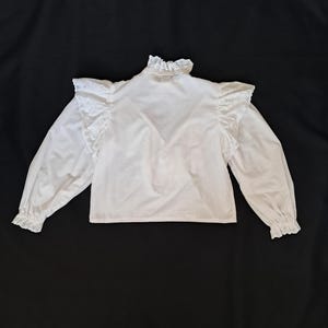 Broderie Anglaise Ruffle Blouse image 6
