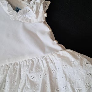 Broderie Anglaise Ruffle Blouse image 5