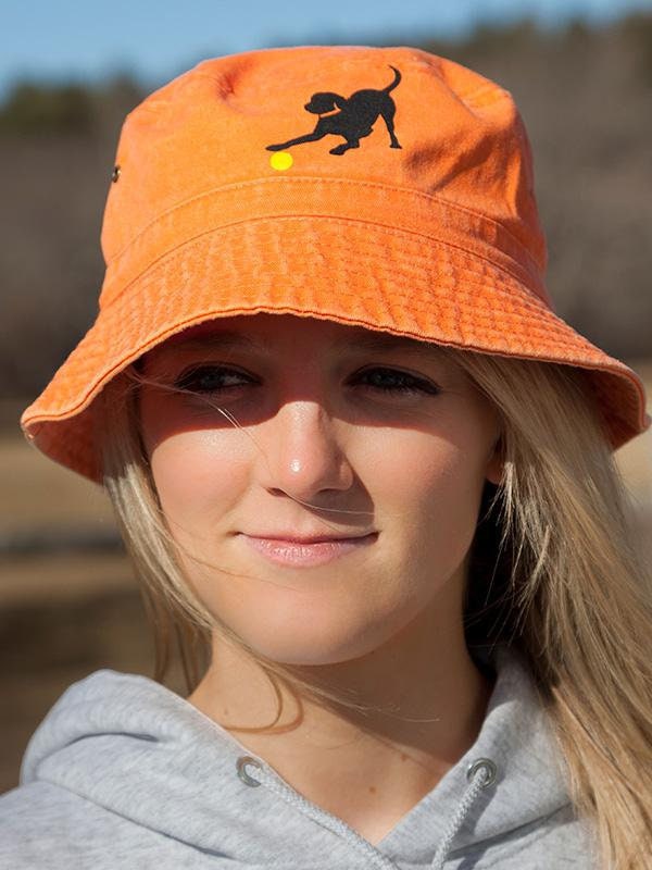 Orange Fisherman Hat 