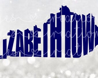 Kentucky, ky, Elizabethtown, svg