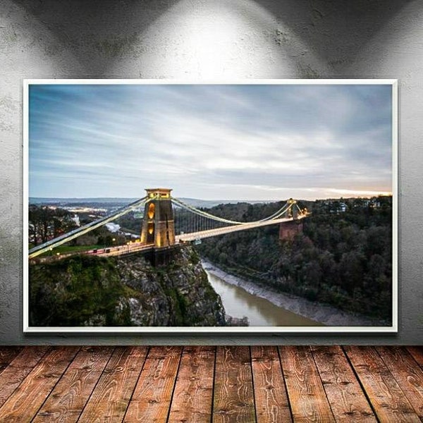 Clifton Suspension Bridge Prints | Bristol wall art , Architecture Photography Home Decor Wall Decor Christmas Photo Gifts Nature Pictures