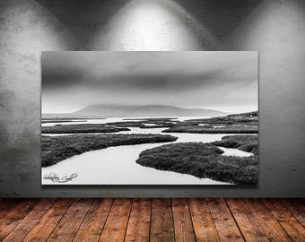 Scottish Prints of The Northton Salt Marshes | Isle of Harris Landscape Photography Wall Decor Christmas Photo Gifts  Nature Pictures