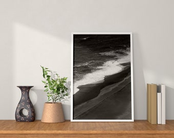 Icelandic Fine art | Dyrholaey Black Sand Beach wall art, Scandinavian art , Wall Decor Christmas Photo Gifts Nature Pictures