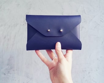 Mini leather clutches