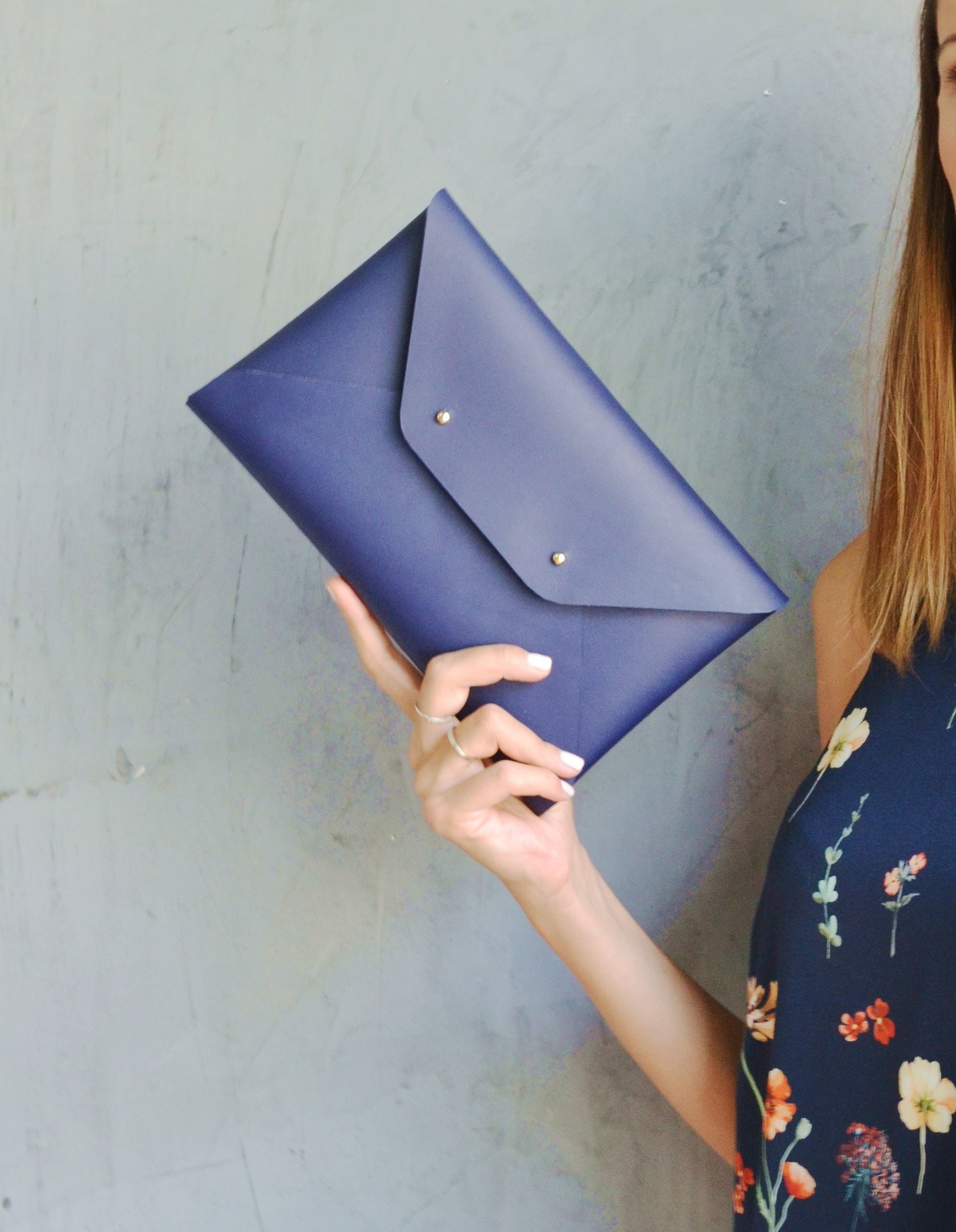 Navy Blue Clutch Bag South Africa IUCN Water