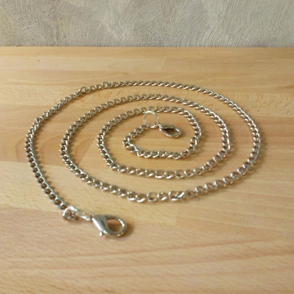 Metal chain for your clutch / Leather clutch with metal chain / Shoulder chain / Silver chain / Gold chain / Christmas gift