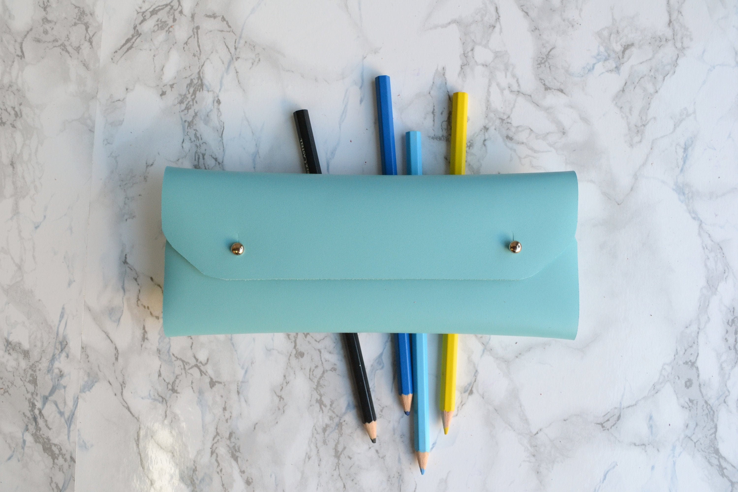 Turquoise pencil case Clearance