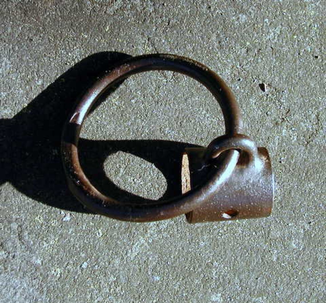 Vintage Iron Harness Ring Hitch For Singletree Horse Wagon Etsy