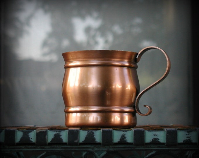 Vintage Gregorian Copper Mug Moscow Mule Tankard Chunky Etsy