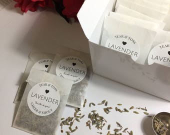 scented favor Unique wedding favor bridal shower favor 50 personalized lavender sachets literary quote