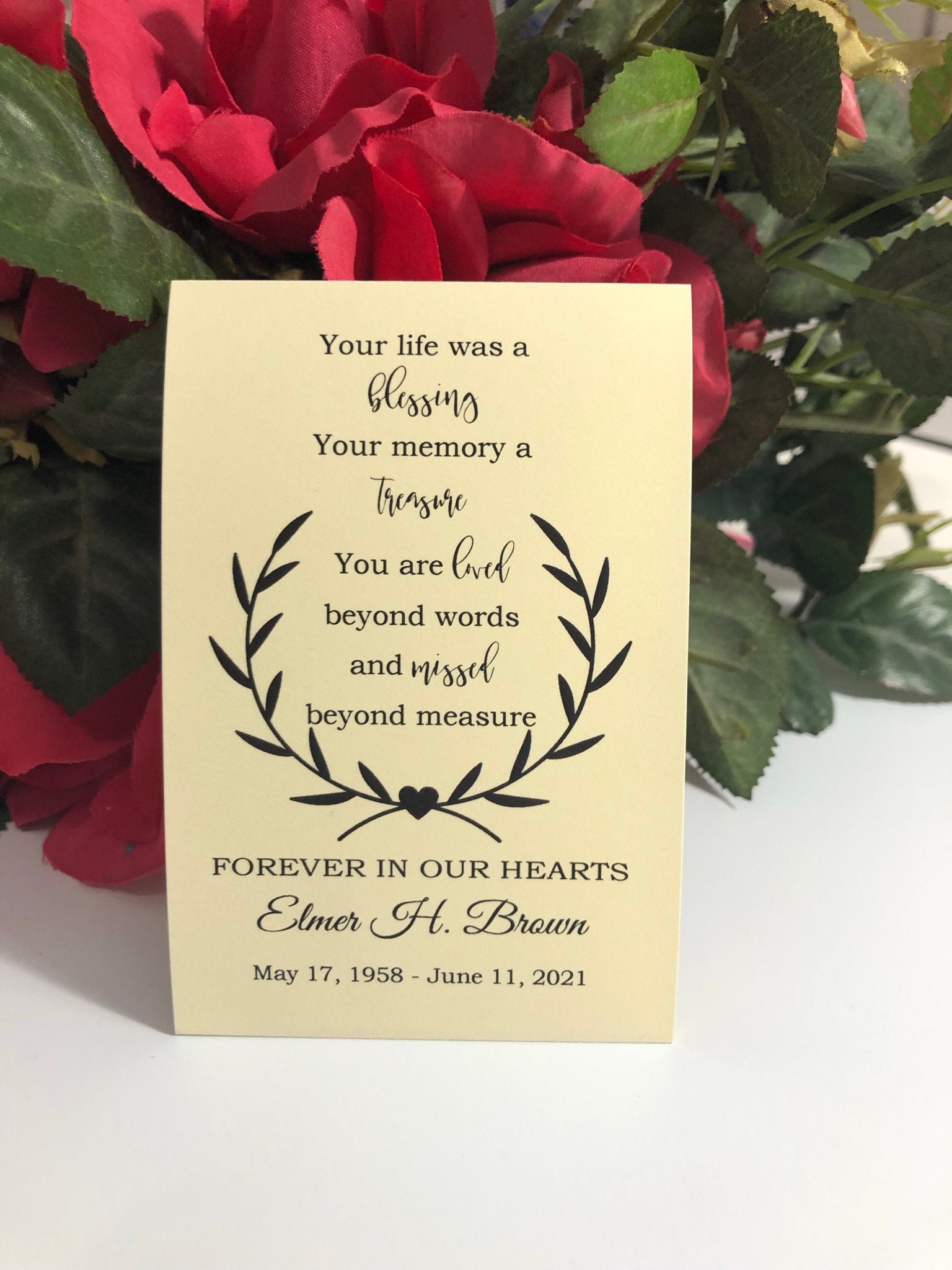 Cream Color Laurel Wreath Rustic Forget Me Not Funeral - Etsy Norway Cream Color Laurel Wreath Rustic Forget Me Not Funeral - Etsy Norway