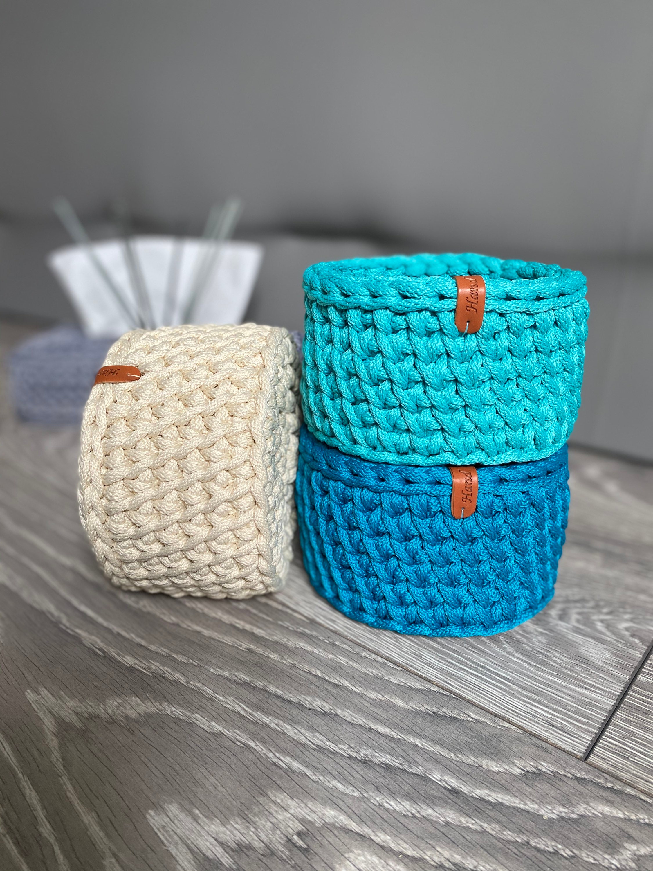 Cestas de almacenamiento pequeñas | Etsy