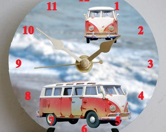 Camper Van Clock Kit: DIY Metal Clock (12cm)