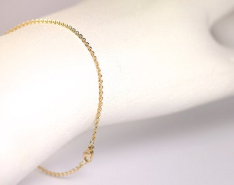 Gouden armband 585 18 cm