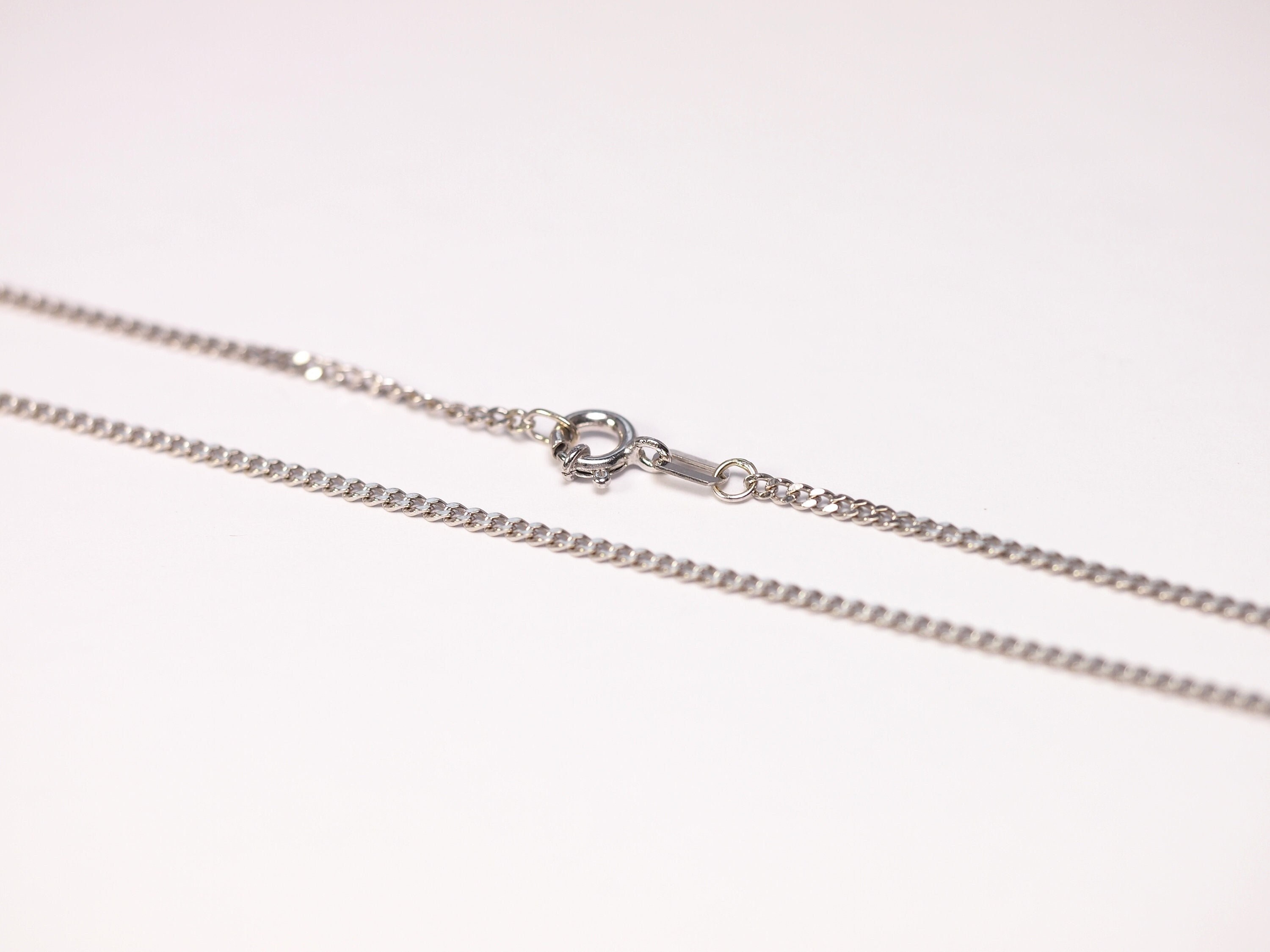 14k Box Chain 52.5cm 0.8mm ネックレス｜メンズ