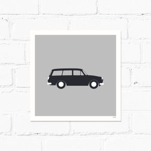 VW Squareback Print