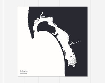 San Diego Bay Print