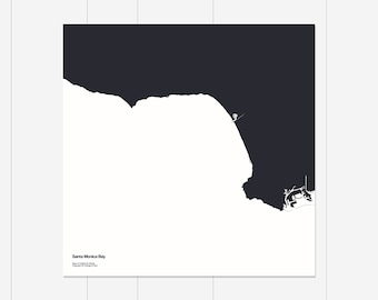 Santa Monica Bay Print