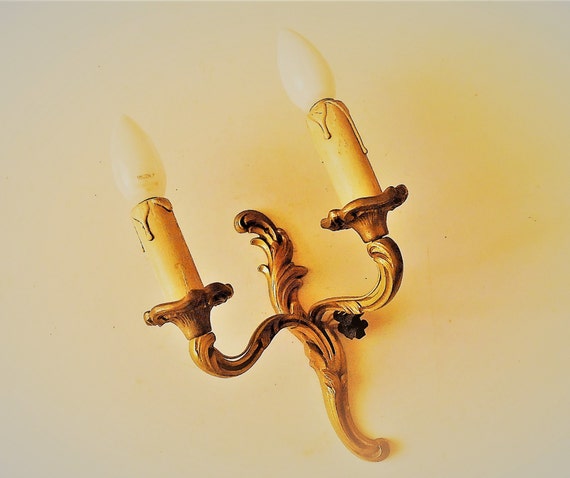 Single candle wall sale sconce