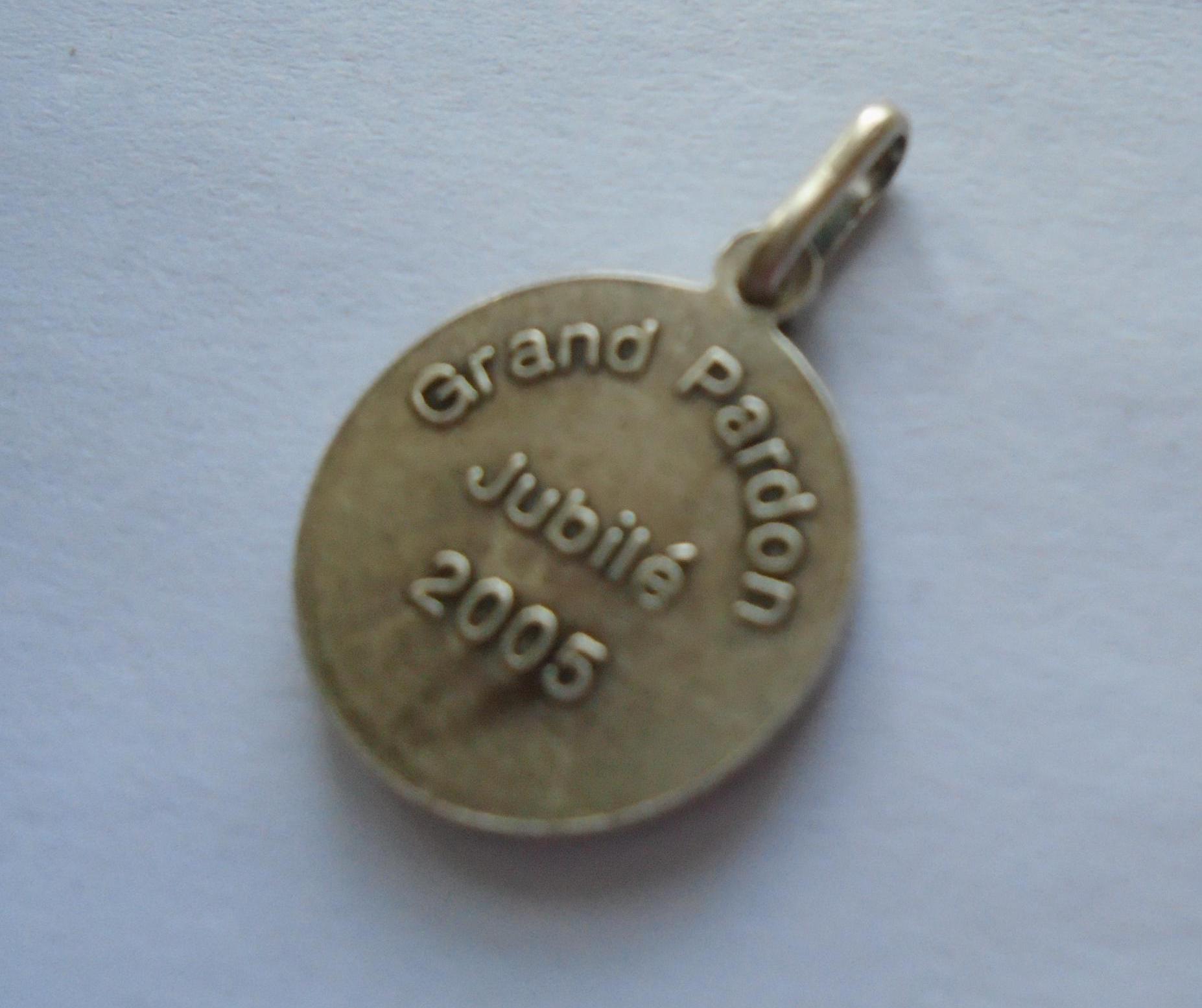 Vintage French Silver Religious Medal, Our Lady of Le Puy, Notre Dame ...