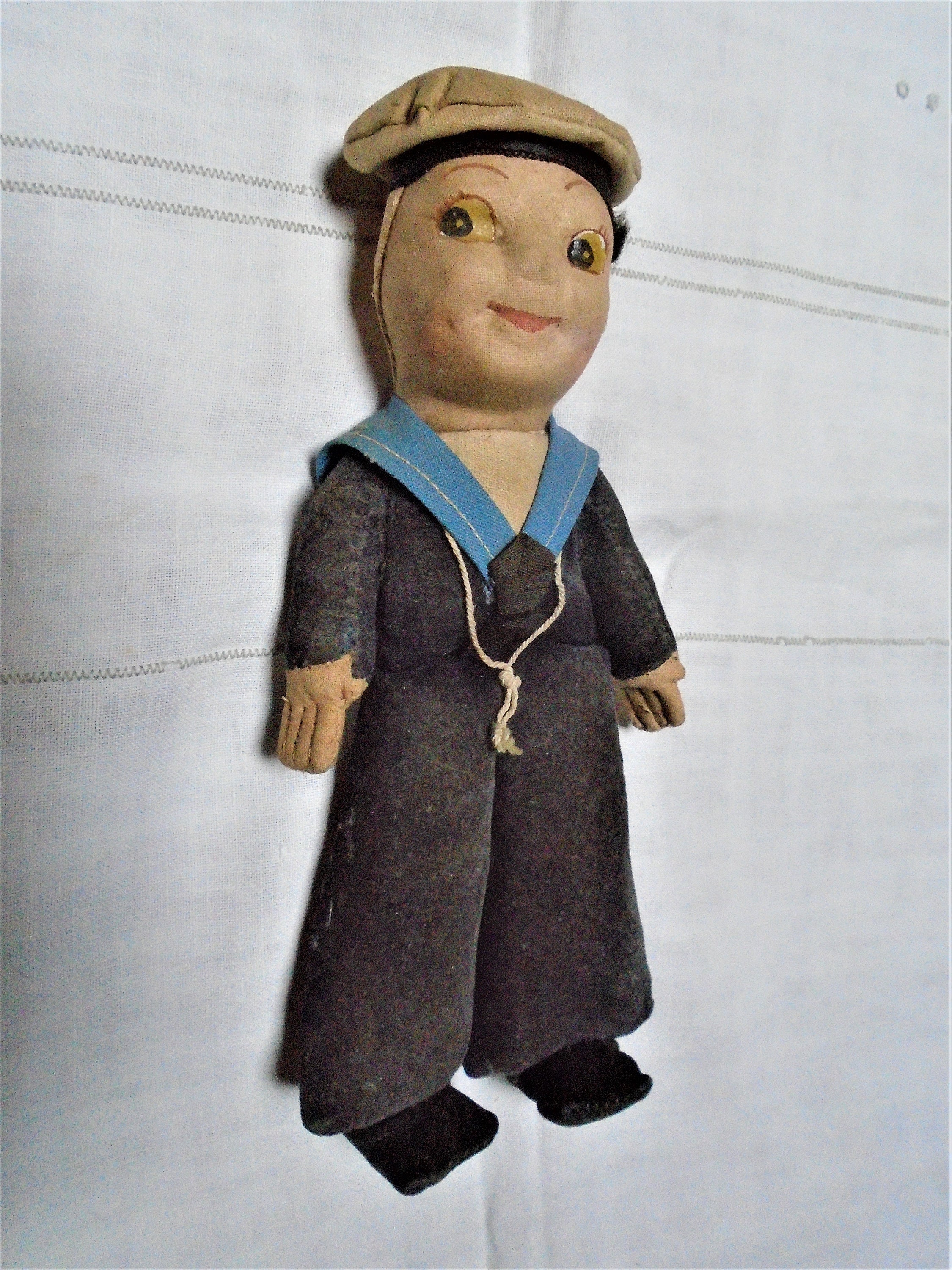 Vintage Collectible Norah Wellings Sailor Rag Doll spirit of London Circa 1970 Etsy