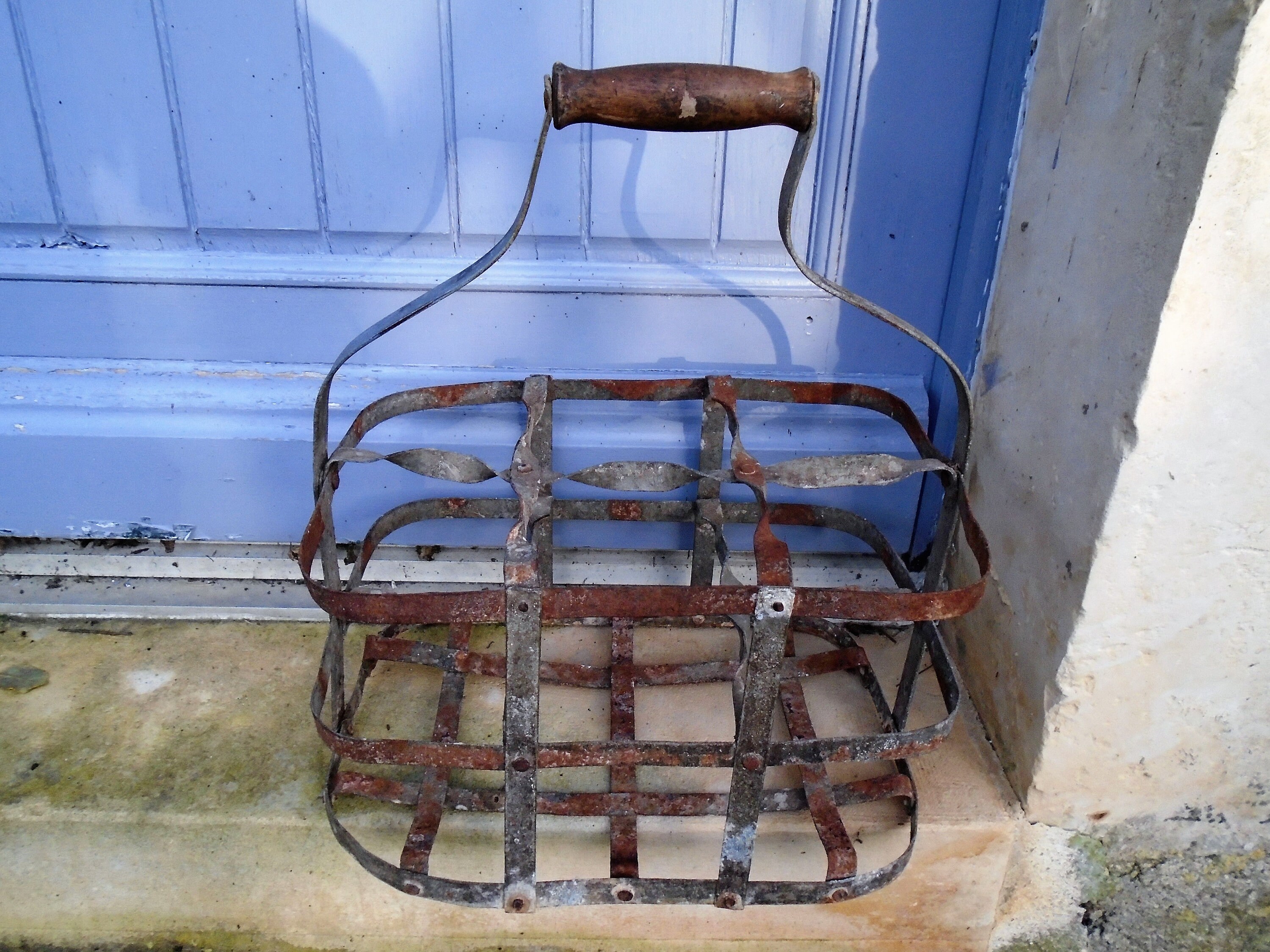 Porte-bouteilles En Zinc