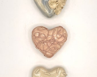 Wall Hearts Set of Three