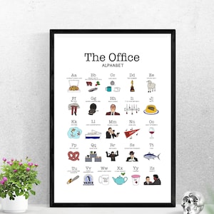 Printable Wall Art | The Office digital poster- A3 - 11x17 inches - Digital file - the Office  Jim halpert dwight schrute Michael Scott