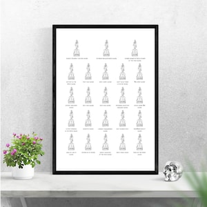 Printable Wall Art | The Office Dundies Black and White Digital poster - A3 - 11x17 inches - digital download - the office Michael Scott