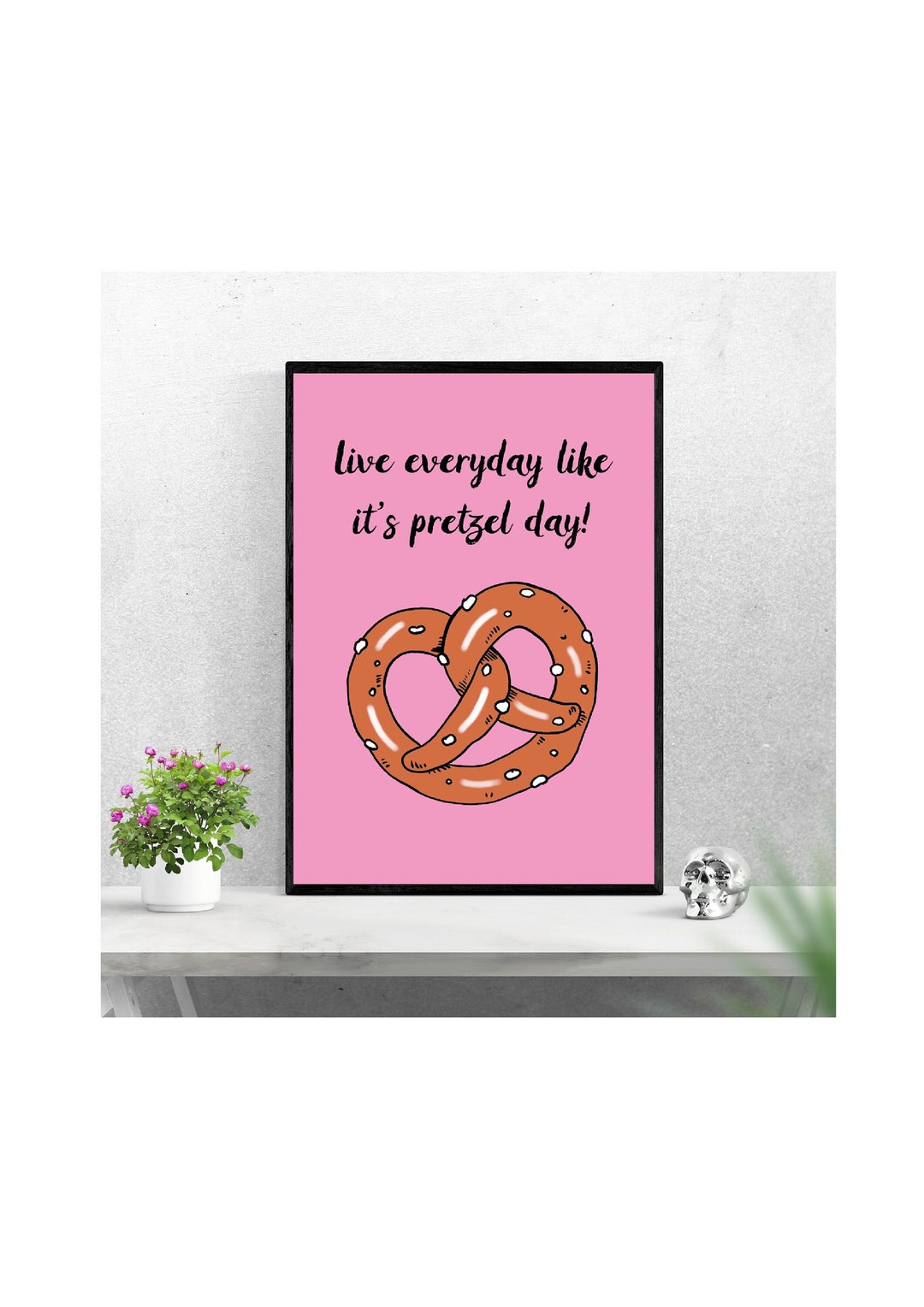 Printable Poster- the Office Pretzel Day - Downloadable - Etsy