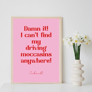 New girl poster - instant download - Schmidt - Jess day