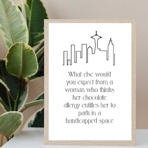 Frasier poster- frasier crane- instant download