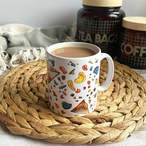 Caneca de escalada Bouldering – Xícara de cerâmica para café e chá com design de suporte para escalada – Presente para escaladores, praticantes de Boulder e amantes de atividades ao ar livre